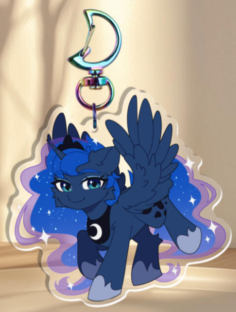 Luna Keychain